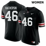 Women's Ohio State Buckeyes #46 Cade Kacherski Black Nike NCAA College Football Jersey Cheap LVY6844IB